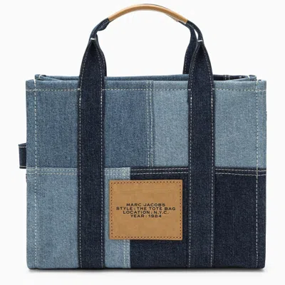 Shop Marc Jacobs Medium Patchwork Denim Tote Bag