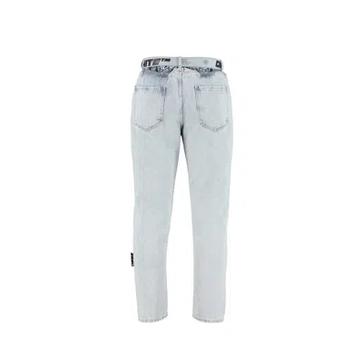 Shop Off-white Off White Off White Belted Denim Jeans