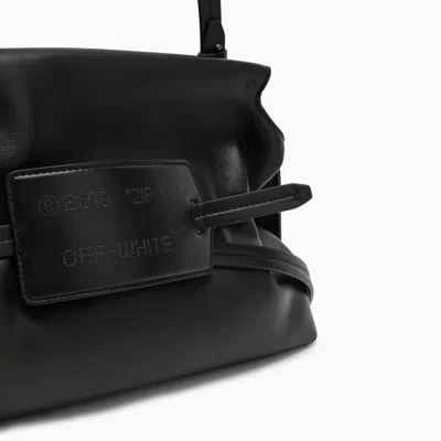 Shop Off-white Off White™ Black Leather Shoulder Bag