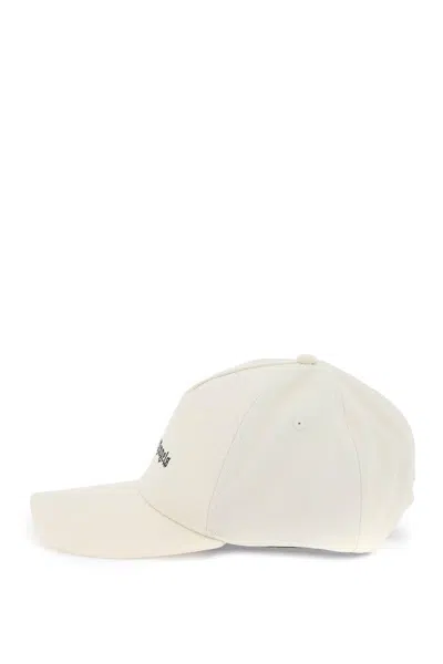 Shop Palm Angels Embroidered Logo Baseball Cap With