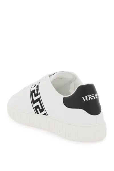 Shop Versace Greca Sneakers