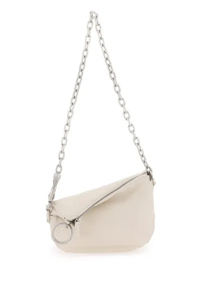 Shop Burberry Knight Small Bag Women In White