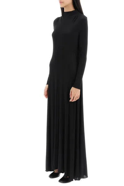 Shop Jil Sander Jersey Maxi Dress Women In Black