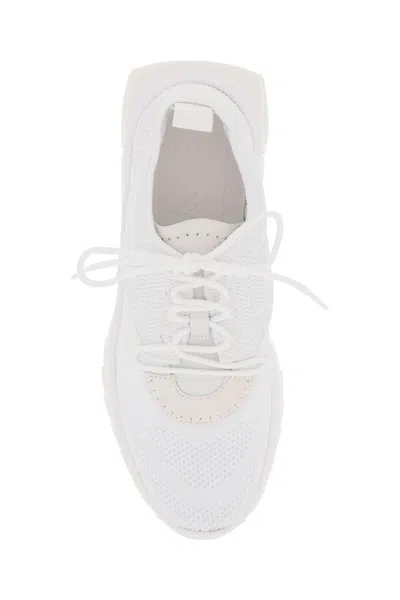 Shop Ferragamo Salvatore  Running Sneakers Women In White