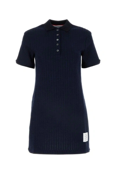 Shop Thom Browne Woman Abito In Blue