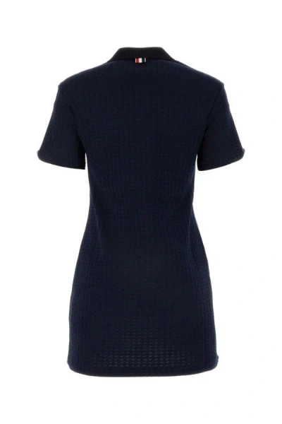 Shop Thom Browne Woman Abito In Blue