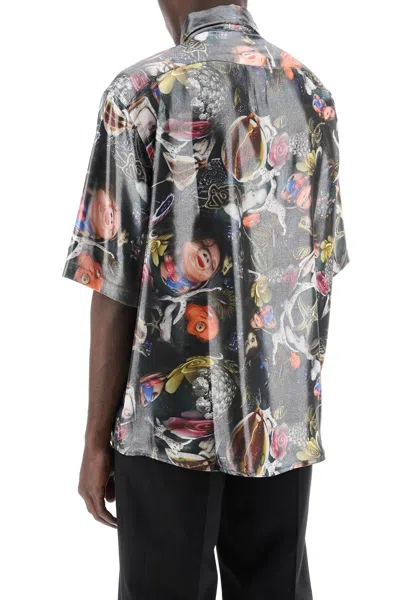 Shop Acne Studios Short Sleeved Shirt With Print For B. Sund