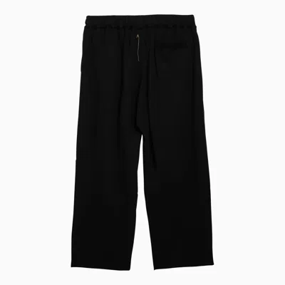 Shop Airei Black Trousers Organic Cotton