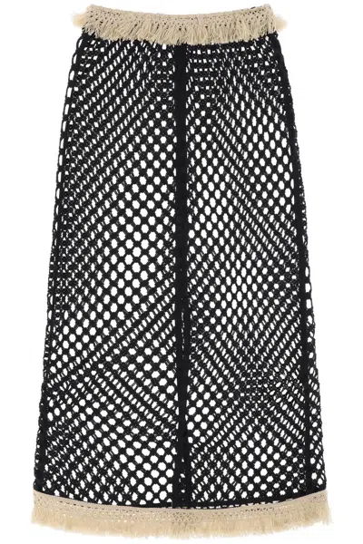 Shop By Malene Birger "maxi Skirt With Pale