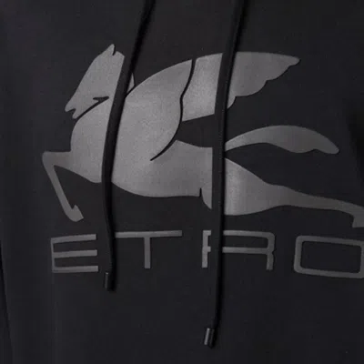 Shop Etro Cotton Hooded Sweatshirt