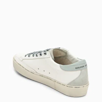 Shop Golden Goose Low Hi Star White Sneakers With Platform