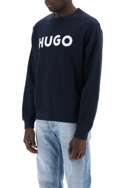 Shop Hugo Dem Logo Sweatshirt