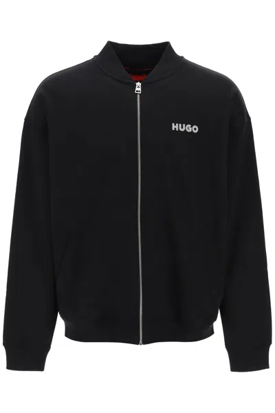 Shop Hugo Embroidered Logo Sweatshirt By