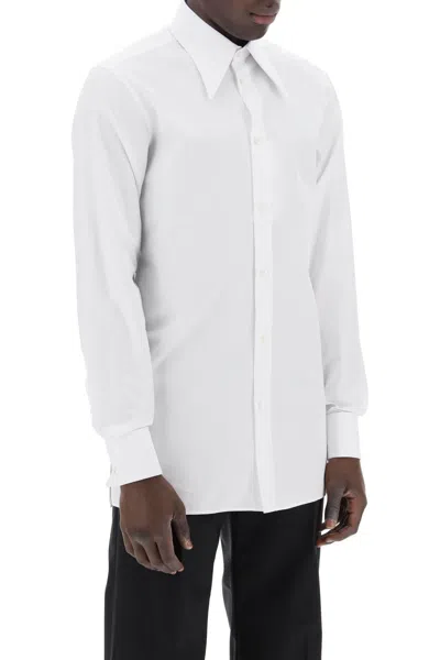Shop Maison Margiela "shirt With Pointed Collar"