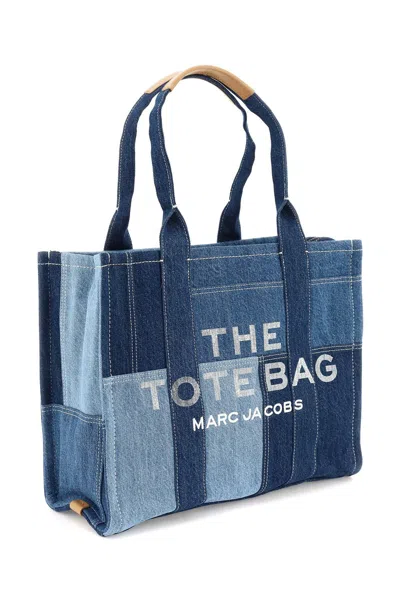 Shop Marc Jacobs The Denim Large Tote Bag
