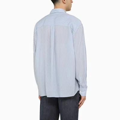 Shop Our Legacy Blue Striped Cotton Shirt