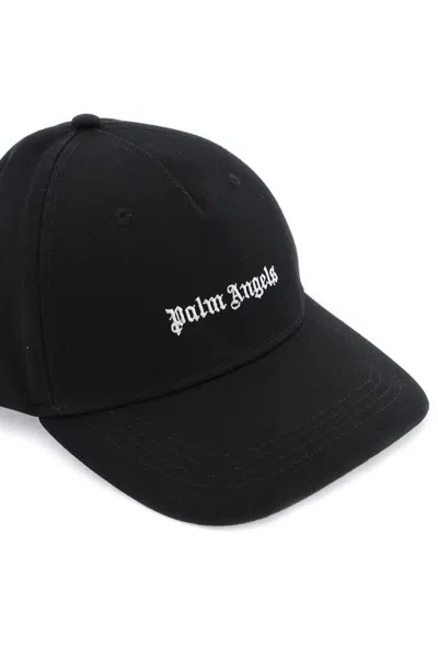 Shop Palm Angels Embroidered Logo Baseball Cap With