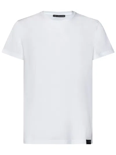 Shop Low Brand T-shirt In Bianco