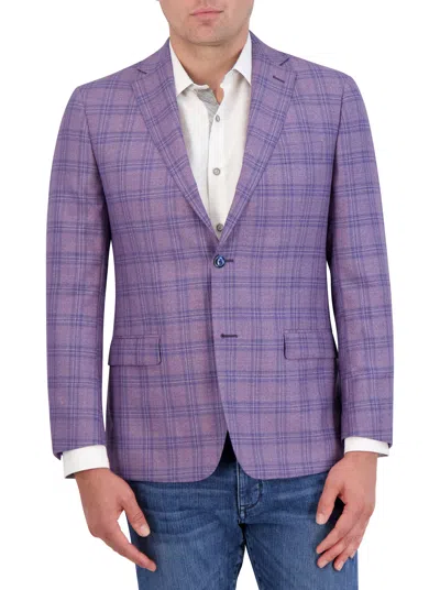 Shop Robert Graham Lyle Blazer In Purple