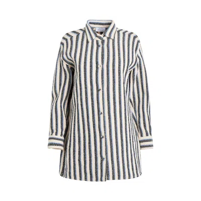 Shop Off-white Stripes Overshirt