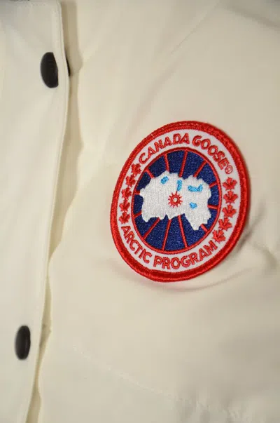 Shop Canada Goose Coats In Northstar White