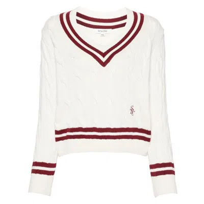 Shop Sporty And Rich Sporty & Rich Sweaters In Neutrals