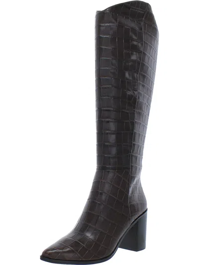 Shop Sarto Franco Sarto Ticada Womens Pointed Toe Knee-high Boots In Brown