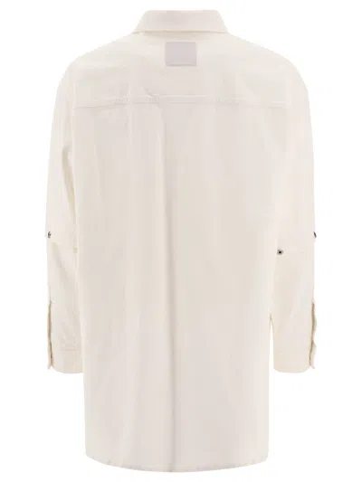 Shop Off-white Off White Embroidered Overshirt