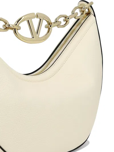 Shop Valentino Garavani "v Logo Moon" Shoulder Bag