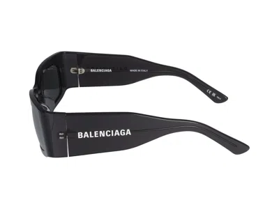 Shop Balenciaga Sunglasses In Grey Grey Silver