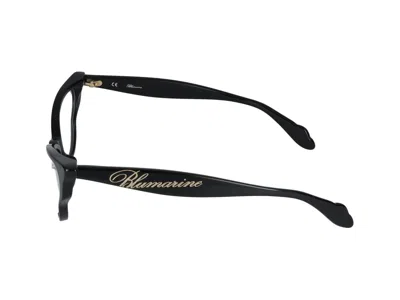 Shop Blumarine Sunglasses In Shiny Black