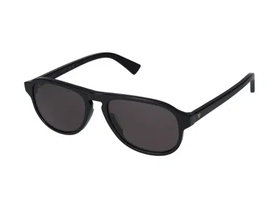 Shop Bottega Veneta Sunglasses In Black Black Grey