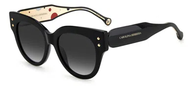 Shop Carolina Herrera Sunglasses In Black