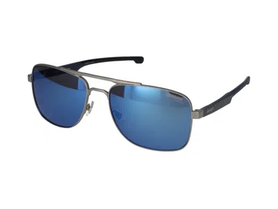 Shop Carrera Ducati Sunglasses In Matte Dark Ruthenium Blue