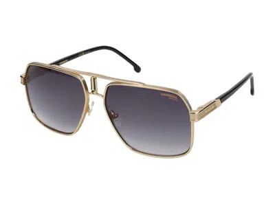 Shop Carrera Sunglasses In Black Gold