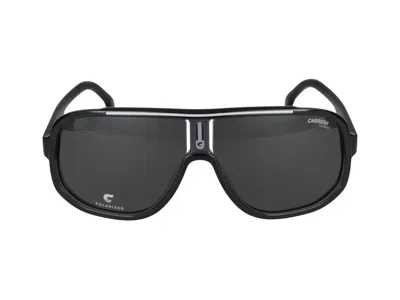 Shop Carrera Sunglasses In Black Grey
