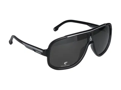 Shop Carrera Sunglasses In Black Grey