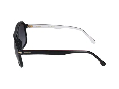 Shop Carrera Sunglasses In Striped Black