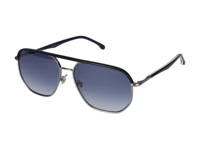 Shop Carrera Sunglasses In Ruthenium Blue