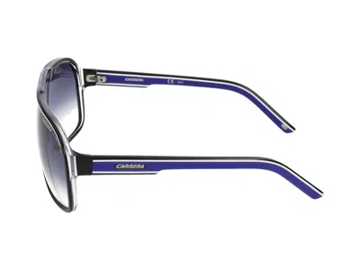 Shop Carrera Sunglasses In Blackcrystal Blackwhiteblue
