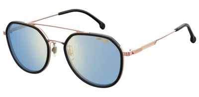 Shop Carrera Sunglasses In Black Gold Copper