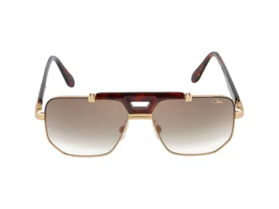 Shop Cazal Sunglasses In Brown