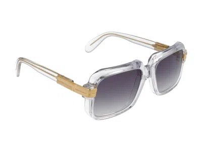 Shop Cazal Sunglasses In Transparent