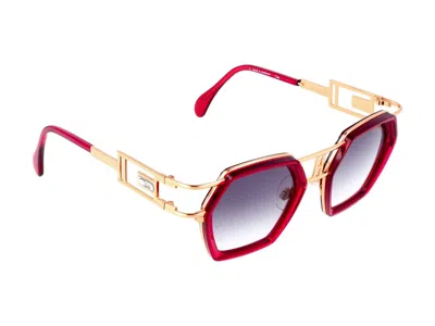 Shop Cazal Sunglasses In Gold/red