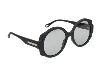 Shop Chloé Sunglasses In Black Black Grey