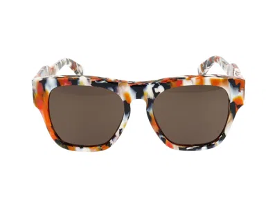 Shop Chloé Sunglasses In Orange Orange Brown