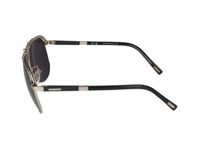 Shop Chopard Sunglasses In Rose' Polished Gold W/parts Polished Black