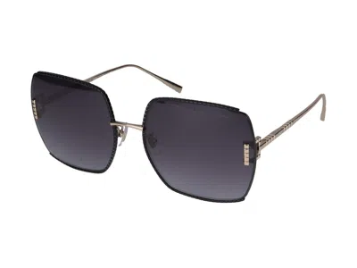 Shop Chopard Sunglasses In Rose' Gold Luc.w/parts Black Luc
