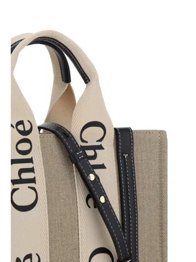 Shop Chloé Women Woody Handbag In Multicolor