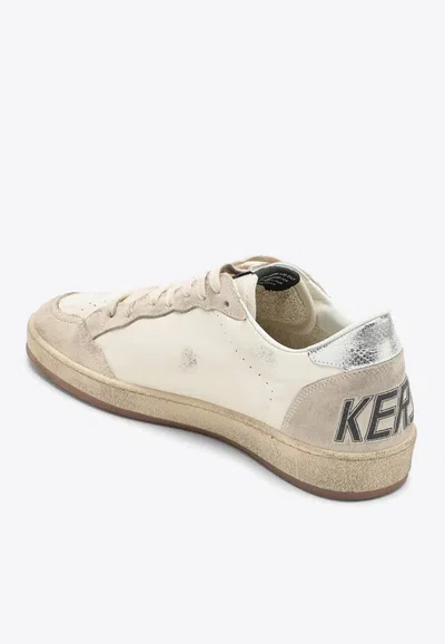 Shop Golden Goose Db Ball Star Low-top Vintage Sneakers In White